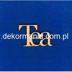 Tea  2,5x4  cm   , CENA  1szt  /  cz:georgia  , herbata-tea